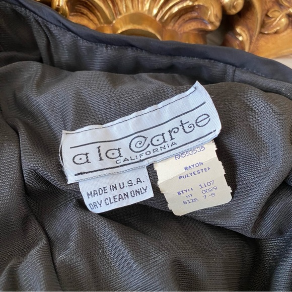 A La Carte California Vintage Sequin One Shoulder Dress - Picture 5 of 10